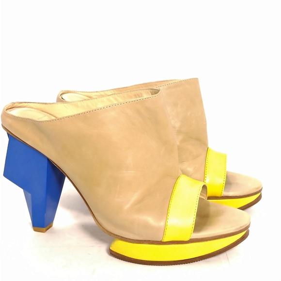 Heavy Machine Shoes - 'Heavy Machine' Runway Luxury Heels Sz 10